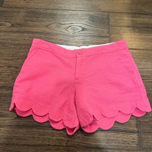 Lilly Pulitzer Pink the Buttercup Shorts Size 4